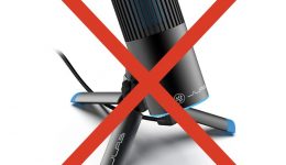 Algunos micrófonos no recomendables para podcasting